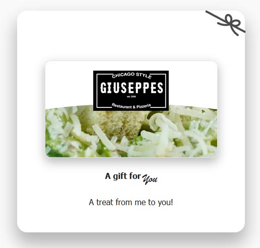 Giuseppes Gift Cards