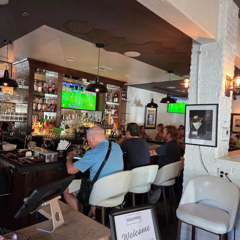 Meeting Up with Friends at Giuseppes Palm Springs