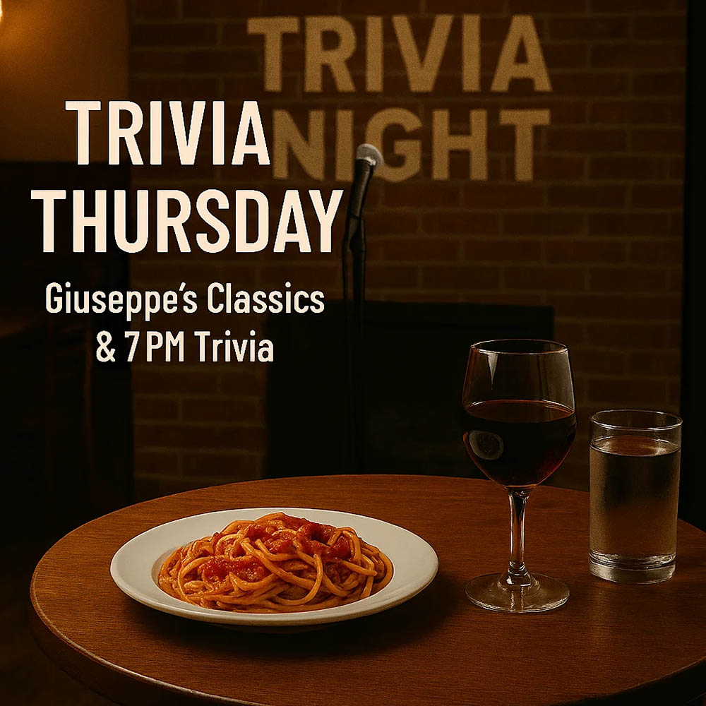 Trivia Night on Thursdays at Giuseppes in Palm Desert