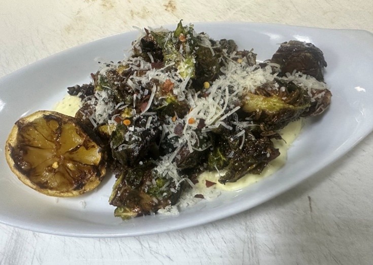 CRISPY BRUSSELS SPROUTS