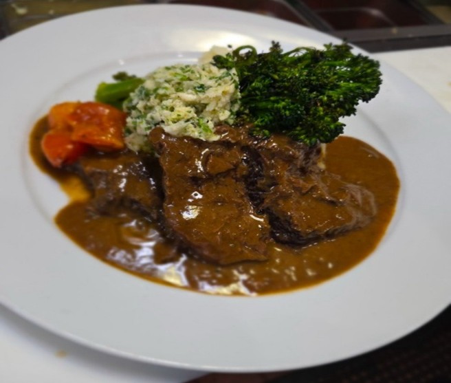 ESPRESSO RED WINE BRAISED SHORT RIBS